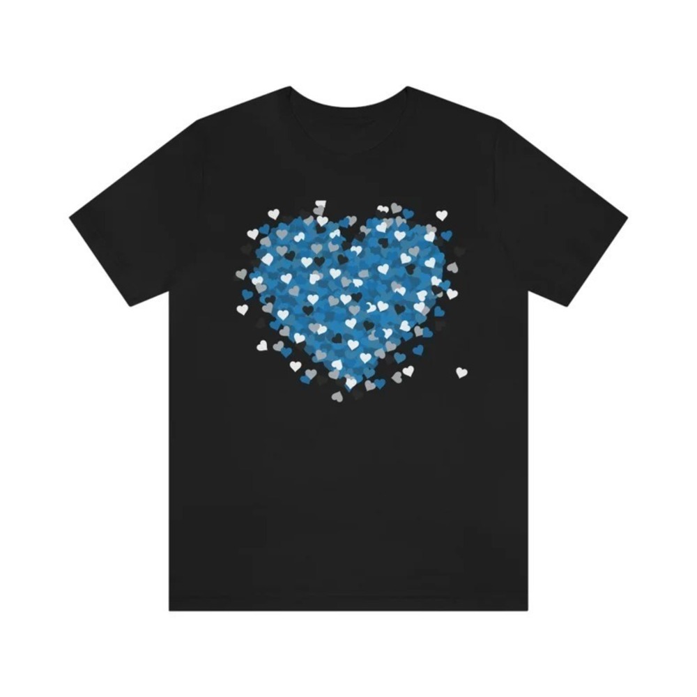 NFL Football Detroit Michigan TShirt Gifts For Her Valentines Unisex Shirt